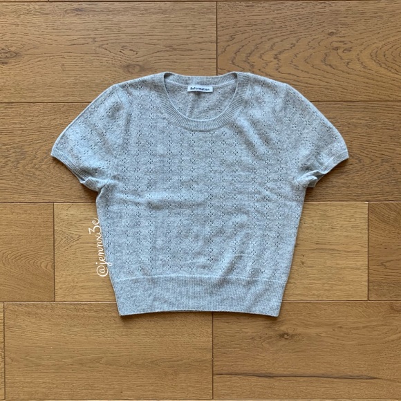 ❌[SOLD]❌Reformation Villa Two Piece || Light Grey - Picture 5 of 16